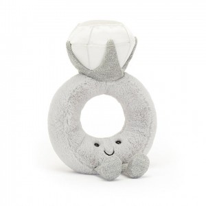 Jellycat Amuseable Diamond Ring ONE SIZE - H20 X W12 CM | 41397ZJBG