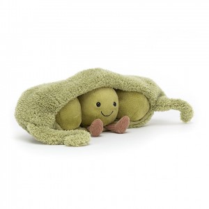 Jellycat Amuseable Petit Pois in a Pod ONE SIZE - H9 X W26 CM | 56791ERVY