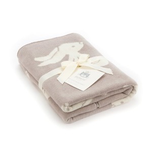 Jellycat Bashful Beige Lapin Couverture ONE SIZE - H102 X W76 CM | 28910HRXZ