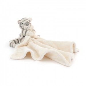 Jellycat Bashful Snow Tigre Doudou ONE SIZE - H34 X W34 CM | 80497CFQA