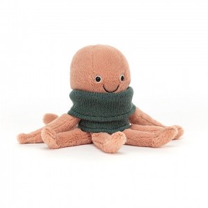 Jellycat Cozy Crew Pieuvre ONE SIZE - H13 X W17 CM | 05892BXIL