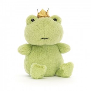 Jellycat Crowning Croaker Green Grenouille ONE SIZE - H12 X W8 CM | 57619CTDL