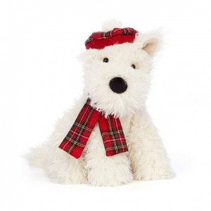 Jellycat D'hiver Warmer Munro Scottie Chien ONE SIZE - H21 X W12 CM | 28609WQBS