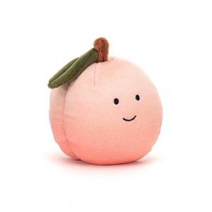 Jellycat Fabulous Fruit Peach ONE SIZE - H9 X W8 CM | 06321ZATP