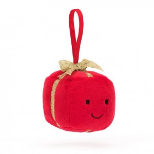 Jellycat Festive Folly Present ONE SIZE - H7 X W7 CM | 26134XTCW