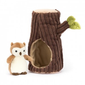 Jellycat Forest Fauna Owl ONE SIZE - H19 X W14 CM | 96075OKWR