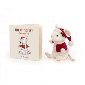 Jellycat Merry Souris Livre and Merry Souris ONE SIZE | 49736AWYQ