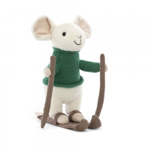 Jellycat Merry Souris Skiing ONE SIZE - H18 X W9 CM | 17364CRXE