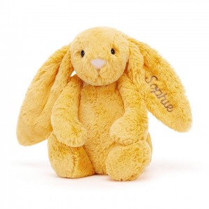 Jellycat Personalised Bashful Sunshine Lapin Medium MEDIUM - H31 X W12 CM | 57806CWDT