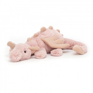 Jellycat Rose Dragon HUGE - H19 X W66 CM | 92781QELR