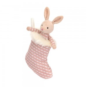 Jellycat Shimmer Stocking Lapin ONE SIZE - H20 X W9 CM | 28714XZMB