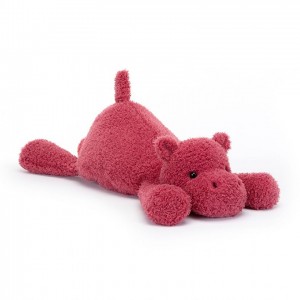 Jellycat Splootie Hippo ONE SIZE - H17 X W55 CM | 27408WGBV