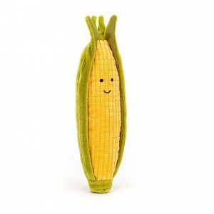 Jellycat Vivacious Légumes Sweetcorn ONE SIZE - H20 X W6 CM | 85714WRGB