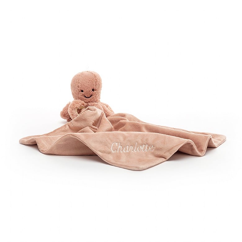 Jellycat Personalised Odell Pieuvre Doudou ONE SIZE - H34 X W34 CM | 19074XFIO