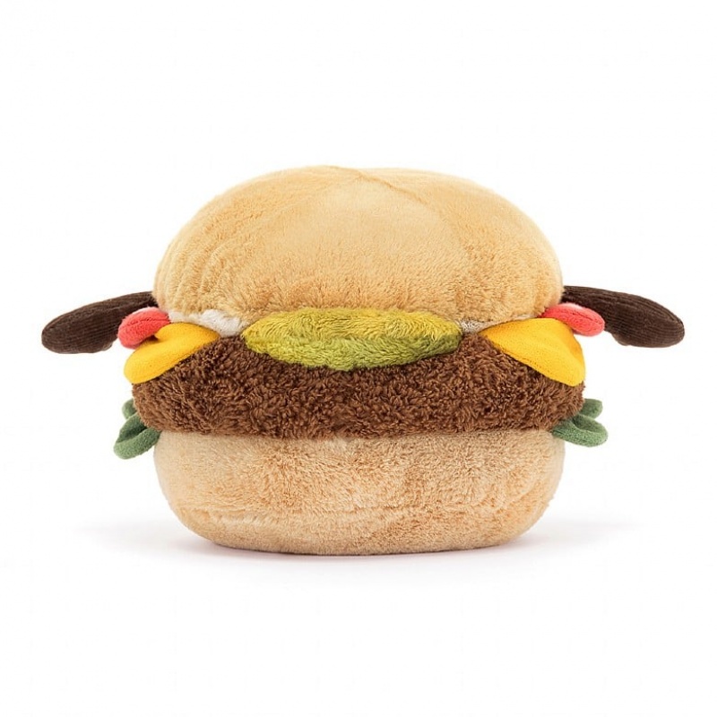 Jellycat Amuseable Burger ONE SIZE - H12 X W12 CM | 51789AKYZ