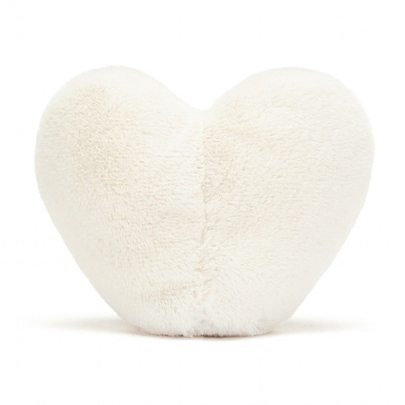 Jellycat Amuseable Cream Heart SMALL - H11 X W12 CM | 41362RDQA