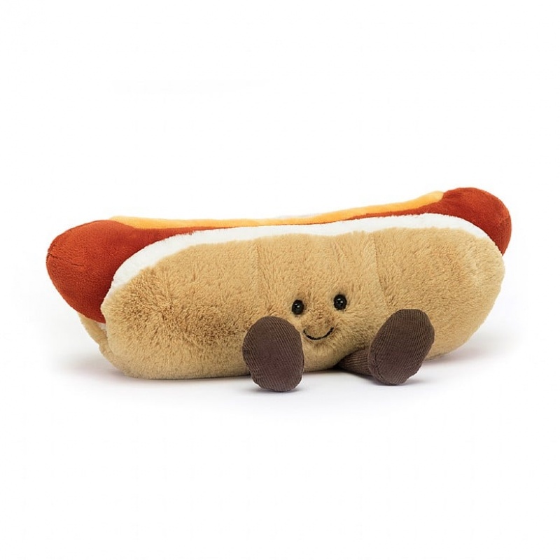 Jellycat Amuseable Hot-dog ONE SIZE - H11 X W25 CM | 45830DRLU