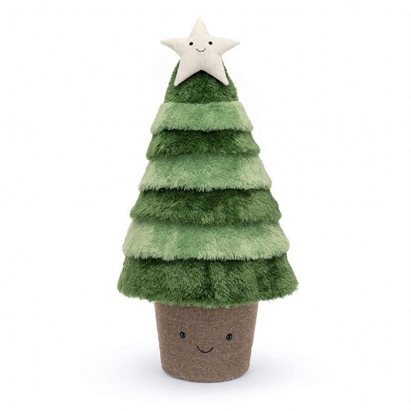 Jellycat Amuseable Nordic Spruce Sapin de Noël SMALL - H27 X W12 CM | 14659FDMO