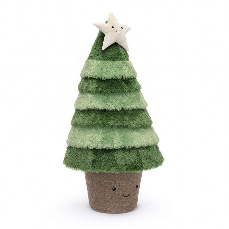 Jellycat Amuseable Nordic Spruce Sapin de Noël SMALL - H27 X W12 CM | 14659FDMO