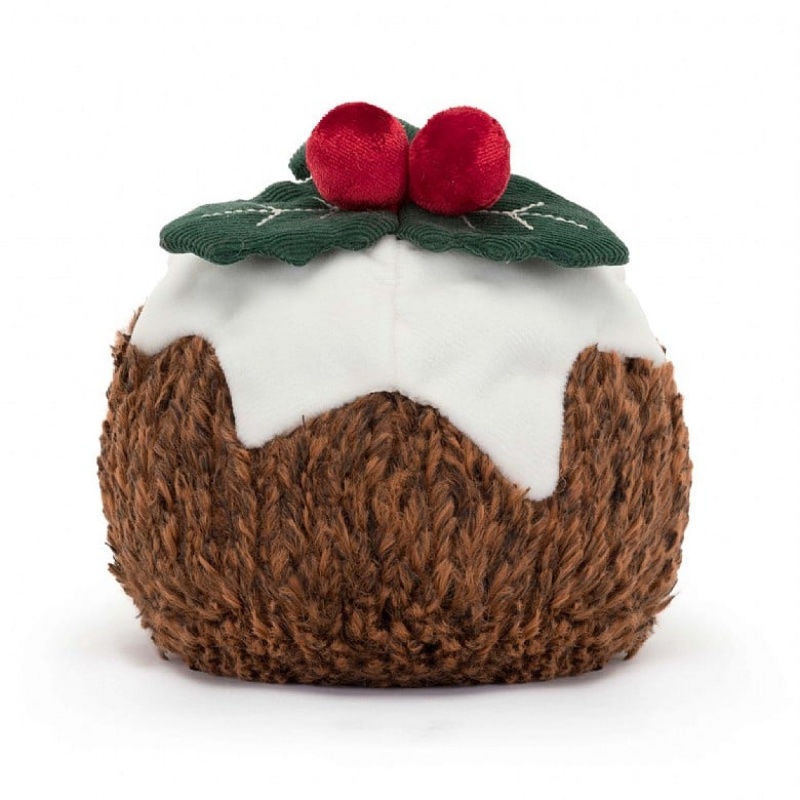 Jellycat Amuseable Pudding de Noël ONE SIZE - H17 X W13 CM | 85163KQUX