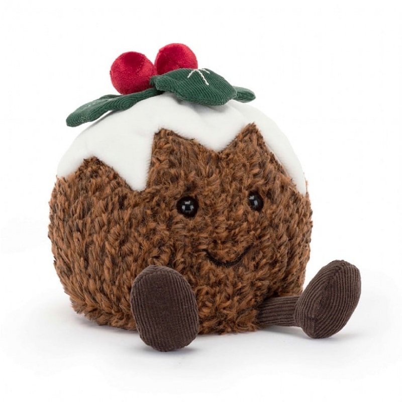 Jellycat Amuseable Pudding de Noël ONE SIZE - H17 X W13 CM | 85163KQUX