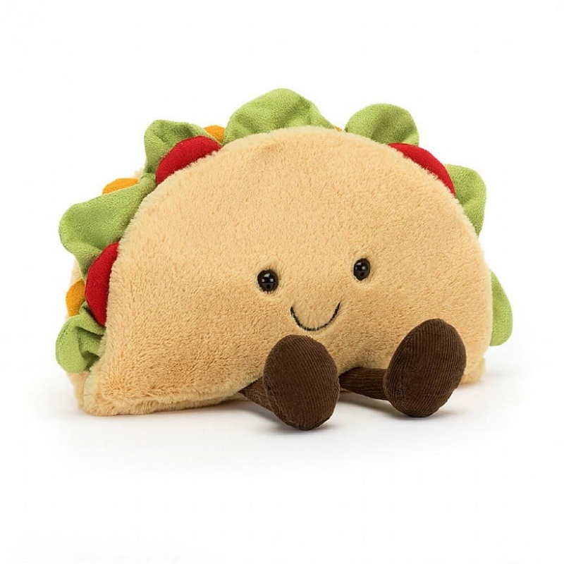 Jellycat Amuseable Taco ONE SIZE - H13 X W17 CM | 75693WRVX