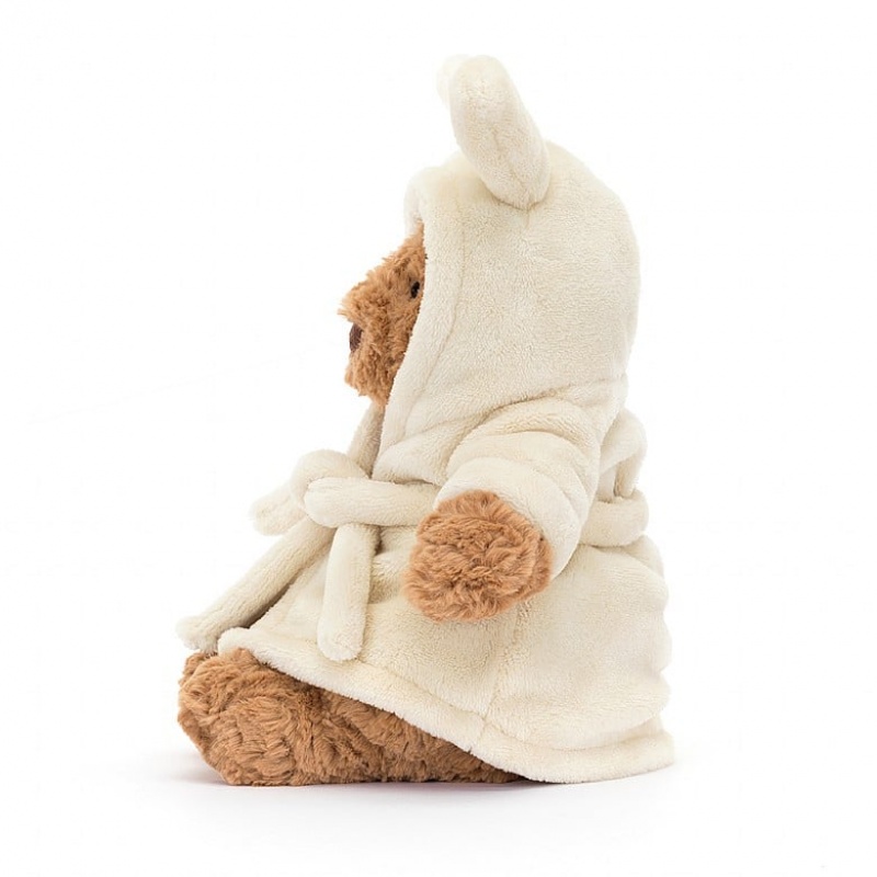 Jellycat Bartholomew Ours Bathrobe MEDIUM - H26 X W12 CM | 01523AQHK