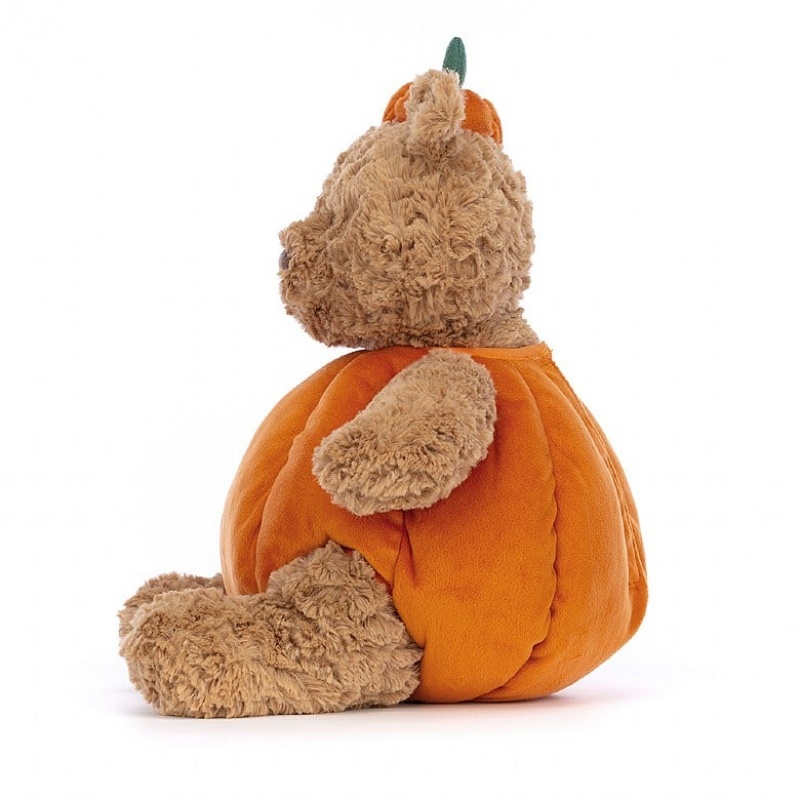 Jellycat Bartholomew Ours Citrouille LARGE - H36 X W21 CM | 50436KUOD