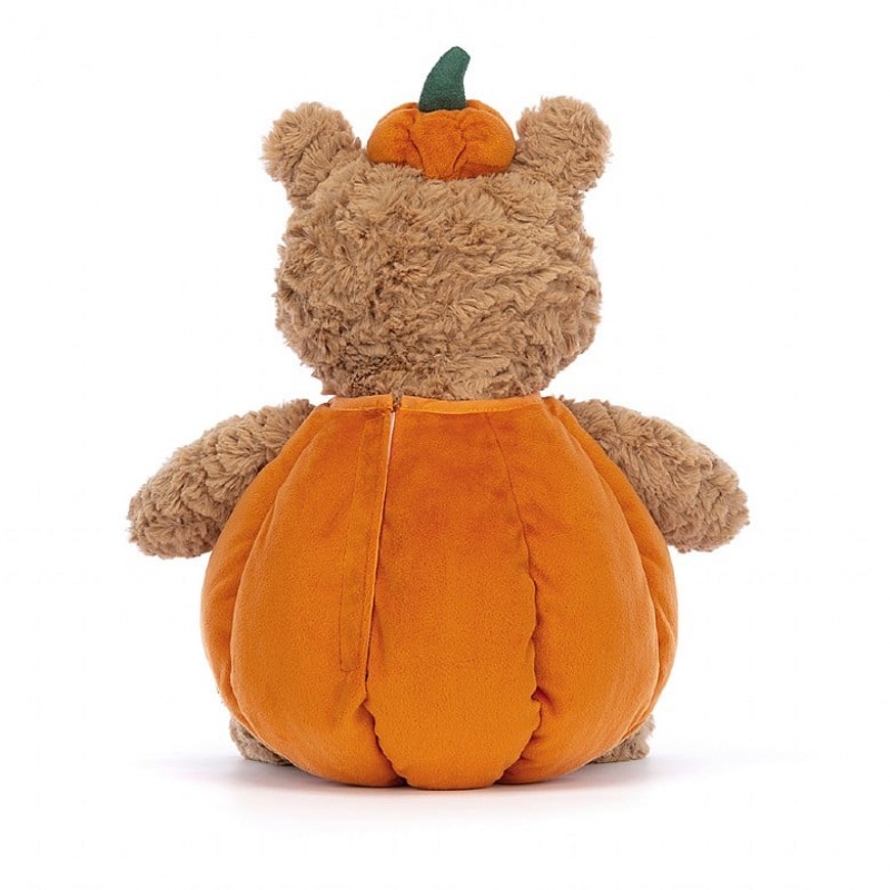 Jellycat Bartholomew Ours Citrouille LARGE - H36 X W21 CM | 50436KUOD