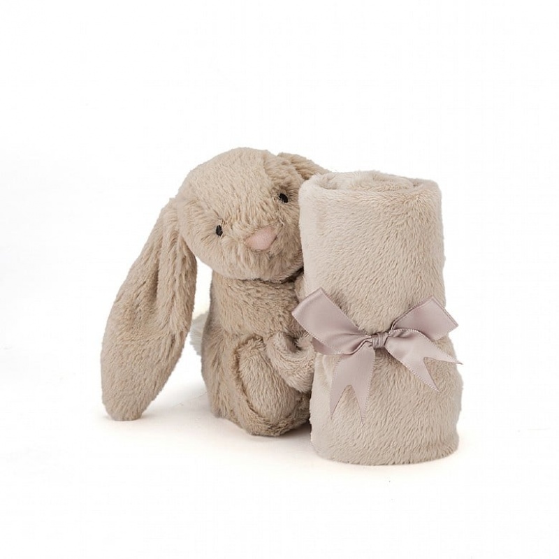 Jellycat Bashful Beige Lapin Doudou ONE SIZE - H34 X W34 CM | 31685ZMXT