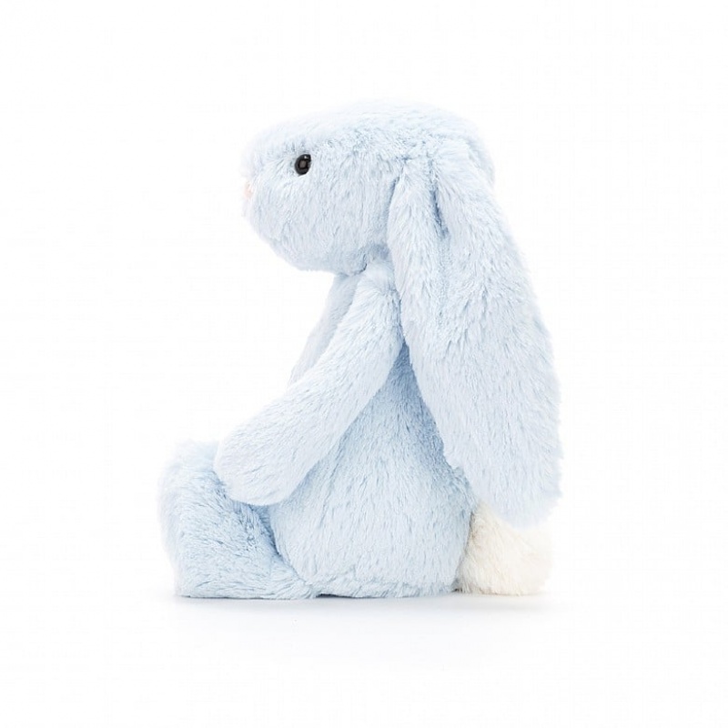 Jellycat Bashful Blue Lapin TINY - H13 X W6 CM | 51824OXSI