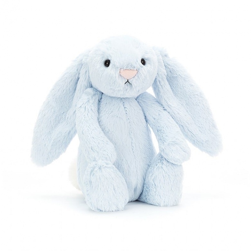 Jellycat Bashful Blue Lapin TINY - H13 X W6 CM | 51824OXSI