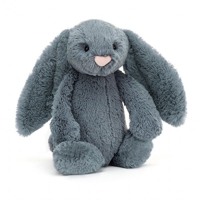 Jellycat Bashful Dusky Blue Lapin TINY - H13 X W6 CM | 75291FHYE