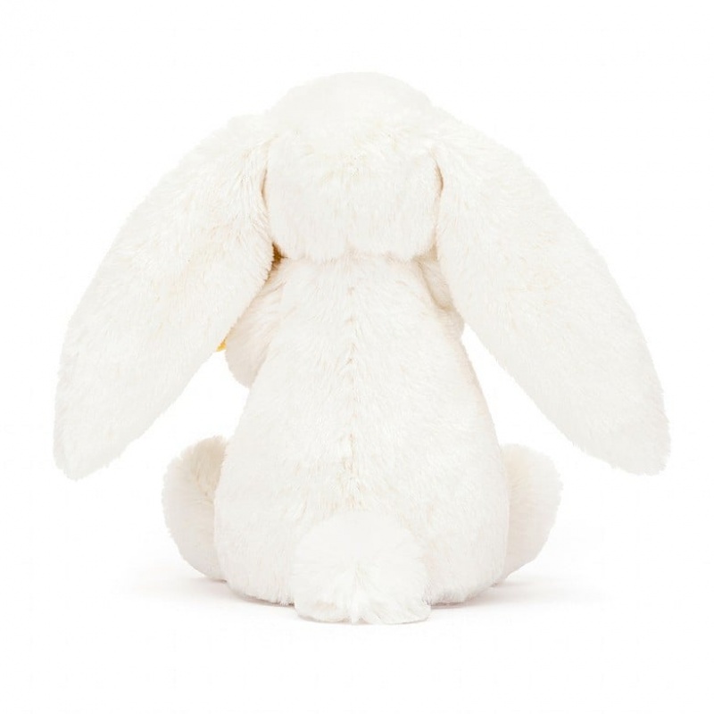 Jellycat Bashful Lapin with Daffodil SMALL - H18 X W9 CM | 02651HUGZ