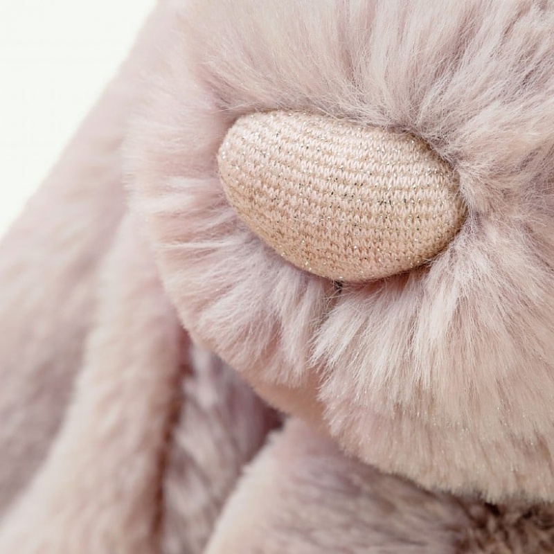 Jellycat Bashful Luxe Lapin Rosa HUGE - H51 X W21 CM | 69452YORD