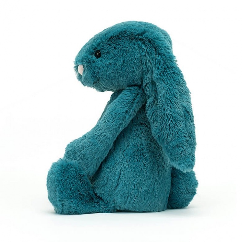 Jellycat Bashful Mineral Blue Lapin TINY - H13 X W6 CM | 08217DGZY