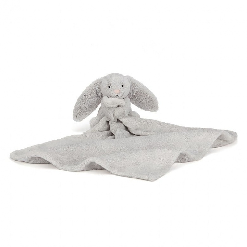 Jellycat Bashful Silver Lapin Doudou ONE SIZE - H34 X W34 CM | 70245FKGS