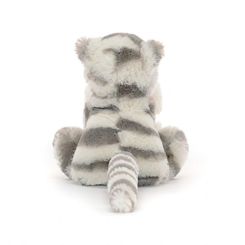 Jellycat Bashful Snow Tigre Doudou ONE SIZE - H34 X W34 CM | 80497CFQA