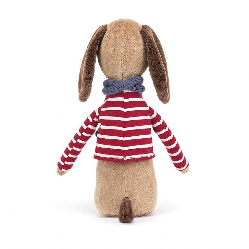 Jellycat Beatnik Buddy Saucisson Chien ONE SIZE - H27 X W7 CM | 07916NCUL