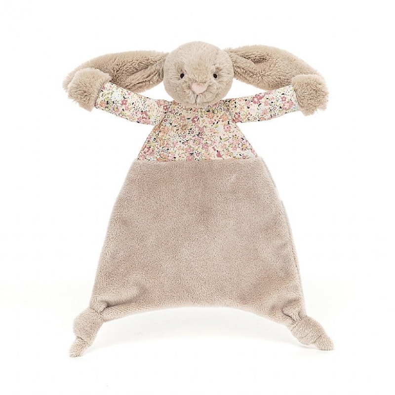 Jellycat Blossom Bea Beige Lapin Comforter ONE SIZE - H25 X W22 CM | 71354MIRW