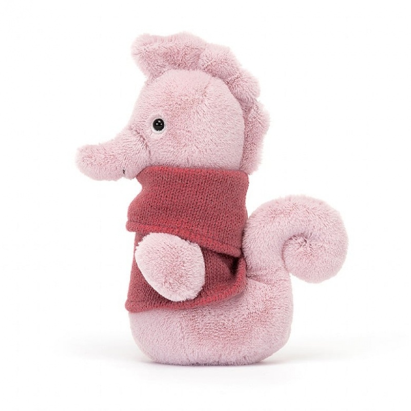 Jellycat Cozy Crew Hippocampe ONE SIZE - H13 X W17 CM | 24150YMOL