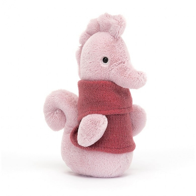 Jellycat Cozy Crew Hippocampe ONE SIZE - H13 X W17 CM | 24150YMOL