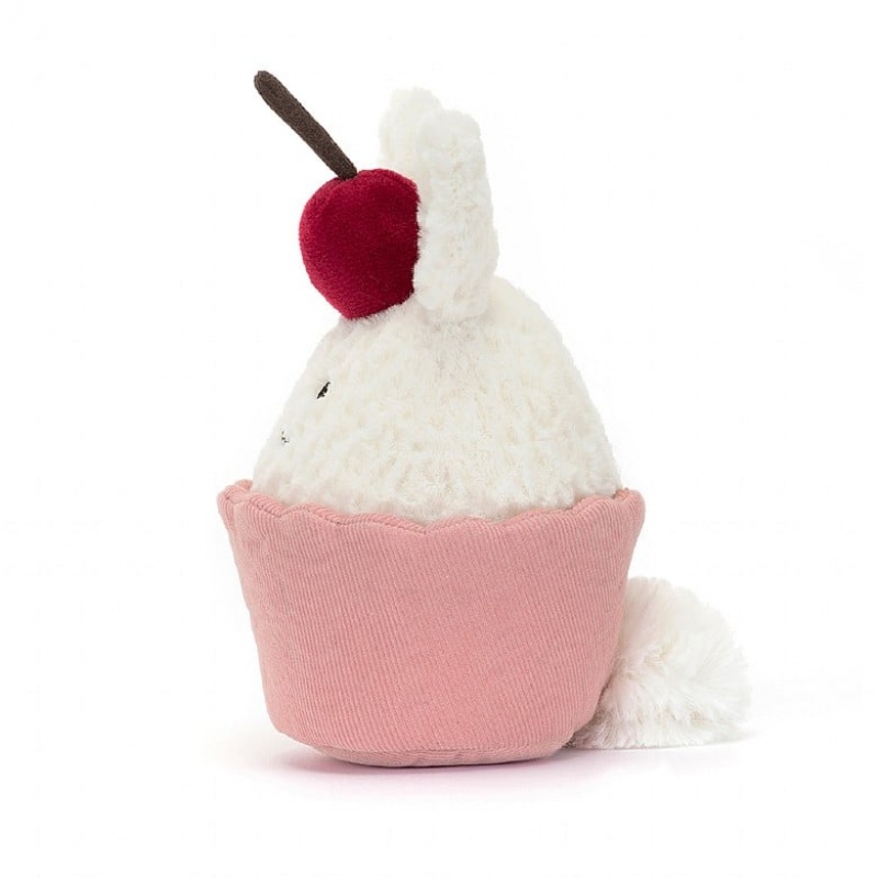 Jellycat Dainty Dessert Lapin Cupcake ONE SIZE - H14 X W10 CM | 03286EYRZ