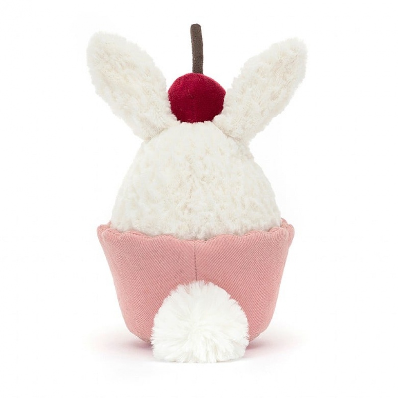 Jellycat Dainty Dessert Lapin Cupcake ONE SIZE - H14 X W10 CM | 03286EYRZ