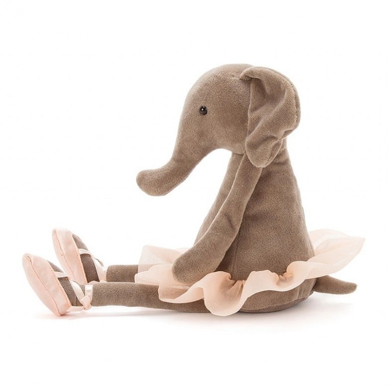 Jellycat Dancing Darcey Éléphant MEDIUM - H33 X W10 CM | 13507OBYJ