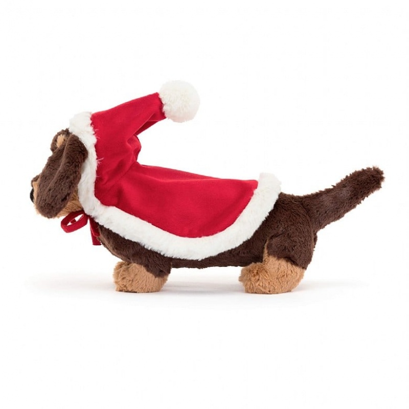 Jellycat D'hiver Warmer Otto Saucisson Chien ONE SIZE - H15 X W7 CM | 54829QMRW