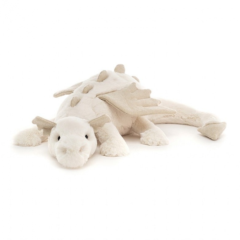 Jellycat Dragon Des Neiges HUGE - H19 X W66 CM | 73162AGUM