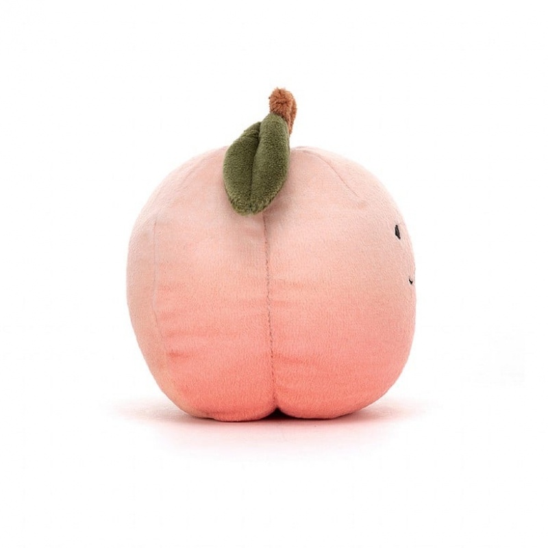 Jellycat Fabulous Fruit Peach ONE SIZE - H9 X W8 CM | 06321ZATP