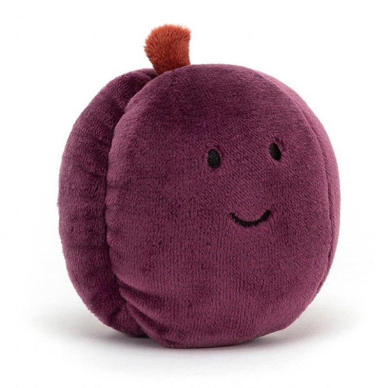 Jellycat Fabulous Fruit Plum ONE SIZE - H6 X W7 CM | 28639LFRC