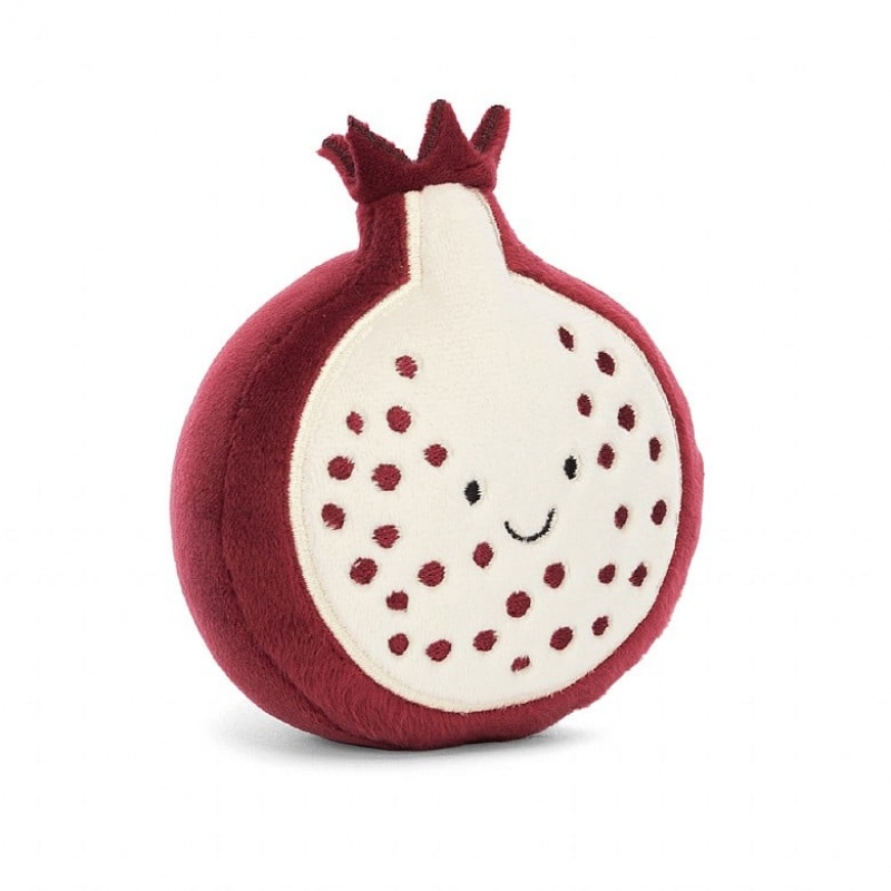 Jellycat Fabulous Fruit Pomegranate ONE SIZE - H9 X W9 CM | 90267CNSY